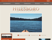 Tablet Screenshot of hillsboroillinois.net